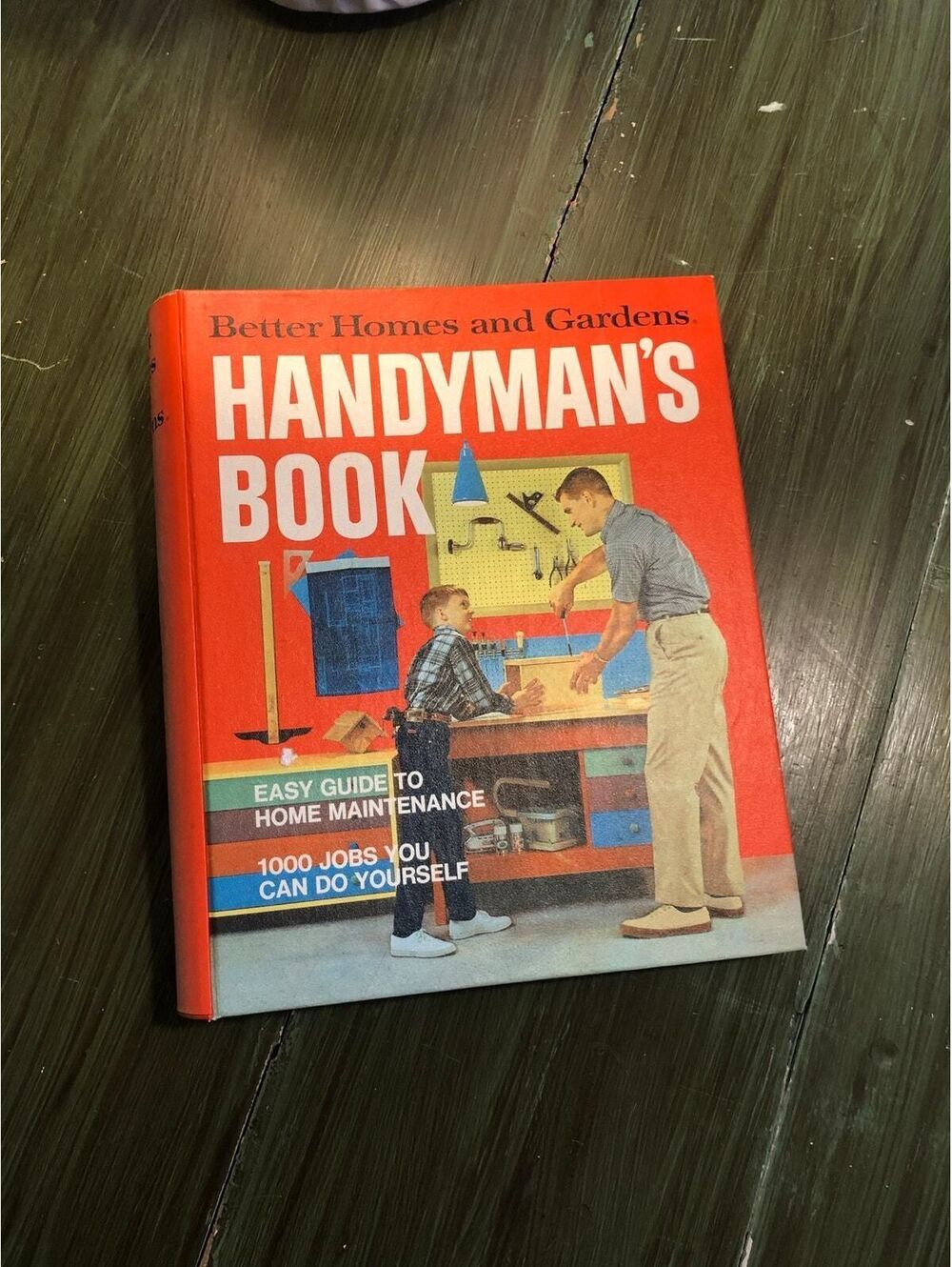 Better Homes and Gardens Vintage 1970s Handyman's Book - good